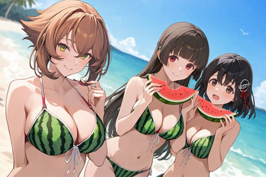 こちらは「東北スイカップ娘」です！やっぱりでっかいことはいい事！ 插画-第1张