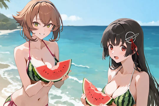 こちらは「東北スイカップ娘」です！やっぱりでっかいことはいい事！ 插画-第2张
