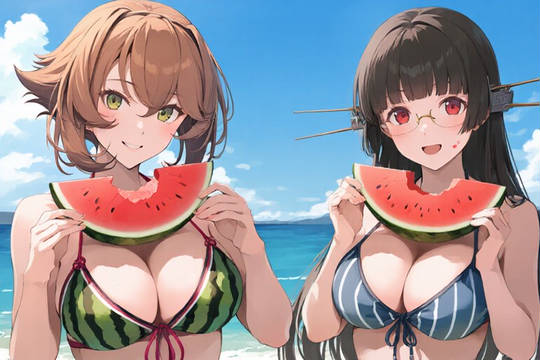 こちらは「東北スイカップ娘」です！やっぱりでっかいことはいい事！ 插画-第4张